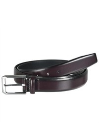 Geoffrey Beene Classic Genuine Leather Dark Brown Belt Dark Brown Size 32