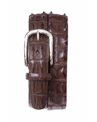 Torino Belts Hornback Crocodile Leather Belt