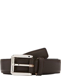 Barneys New York Leather Belt Brown Size 32