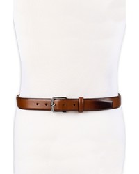 Cole Haan Lewis Burnished Leather Belt In British Tan At Nordstrom