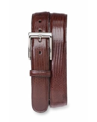 Torino Belts Lizard Leather Belt