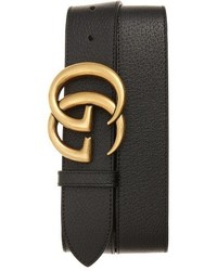 Gucci Marmont Logo Leather Belt