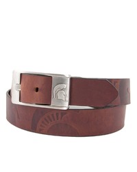 Eagles Wings Michigan State Spartans Brandish Leather Belt