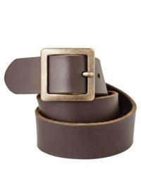 Mossimo Supply Co. Genuine Leather Pilgrim Belt Brown S
