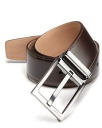Salvatore Ferragamo New Real Adjustable Leather Belt