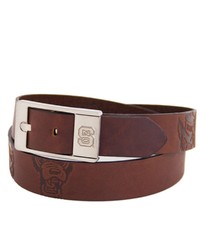 Eagles Wings North Carolina State Wolfpack Brandish Leather Belt