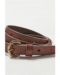 American Eagle Outfitters Dark Brown Leather Belt