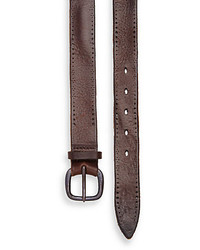 Orciani Perforated Leather Belt