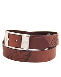 Eagles Wings Philadelphia Eagles Brandish Leather Belt