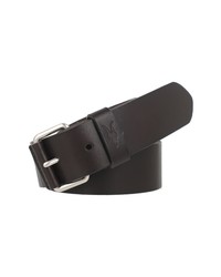 AllSaints Ramskull Leather Belt