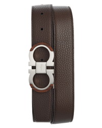 Salvatore Ferragamo Reversible Leather Belt