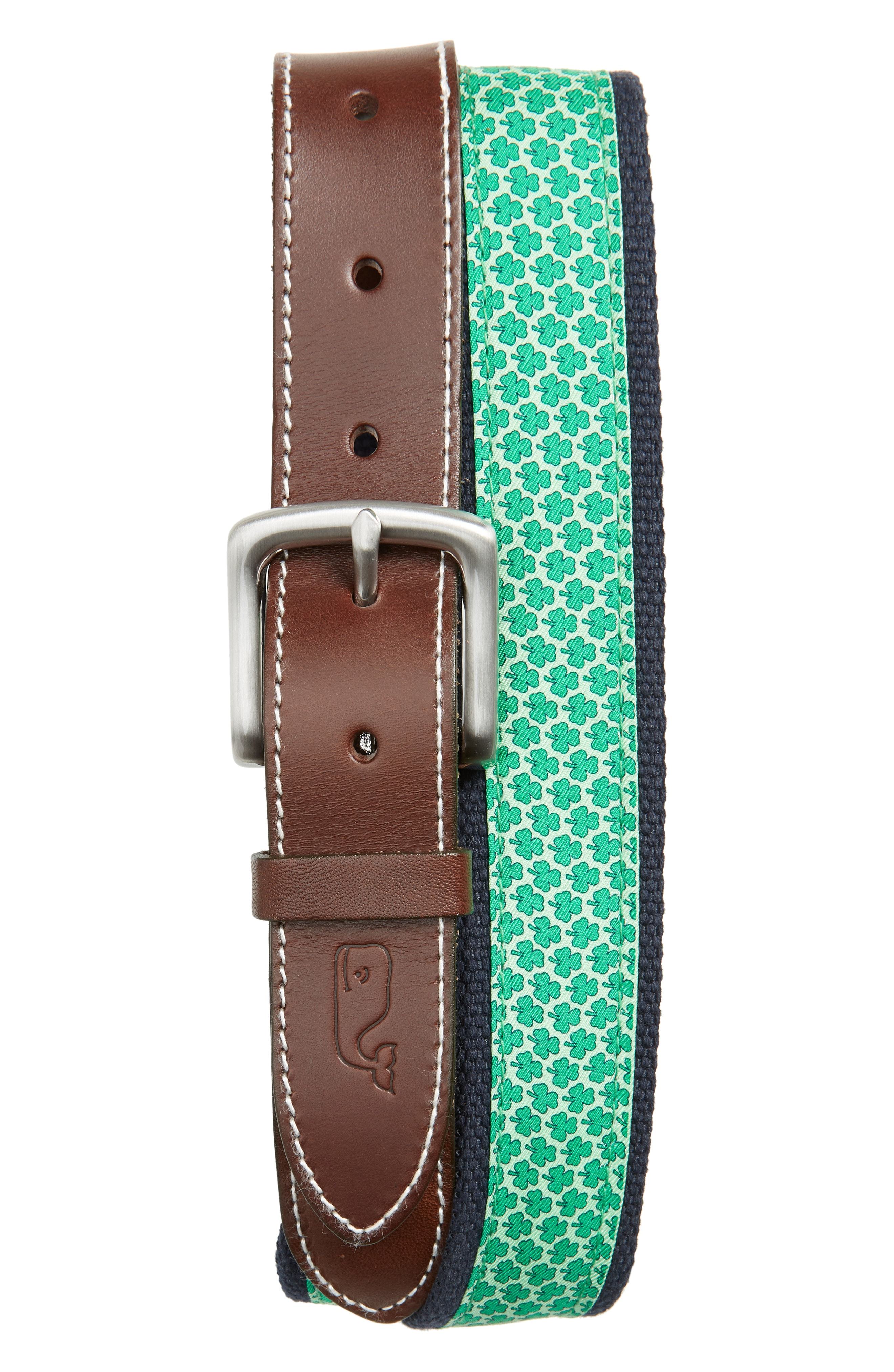 canvas club belts