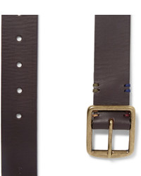 Paul Smith Shoes Accessories 35cm Brown Leather Belt