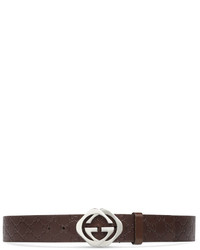 Gucci Ssima Belt With Square G
