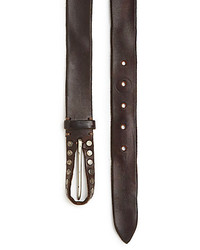 Orciani Studded Leather Belt