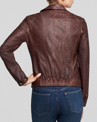 KUT from the Kloth Dean Faux Leather Moto Jacket
