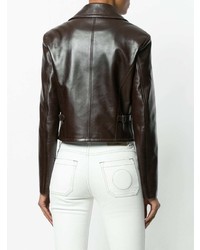 Chloé Double Breasted Leather Jacket
