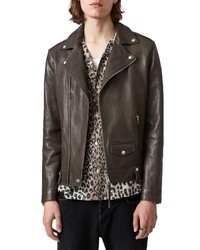 AllSaints Milo Leather Biker Jacket