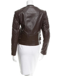 Balenciaga Quilted Leather Biker Jacket