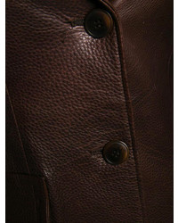 Miu Miu Leather Blazer