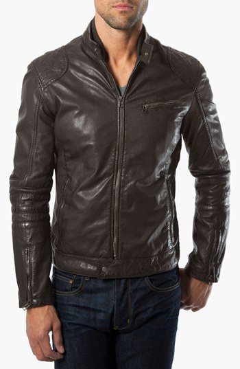 7 Diamonds Siata Leather Moto Jacket, $237 | Nordstrom | Lookastic