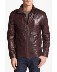 Andrew Marc Vandam Leather Jacket Large