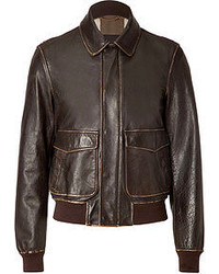 Men's Leather Jackets by Burberry | Lookastic
