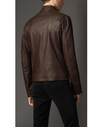 Burberry Leather Racer Jacket