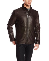 Marc New York By Andrew Marc Slider Lightweight Cow Leather Jacket