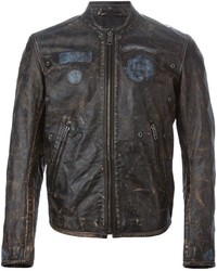 Diesel L Cobain Leather Jacket