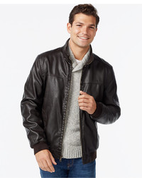 Tommy Hilfiger Faux Bomber $195 | Macy's