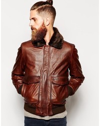 Schott Flight Jacket In Leather