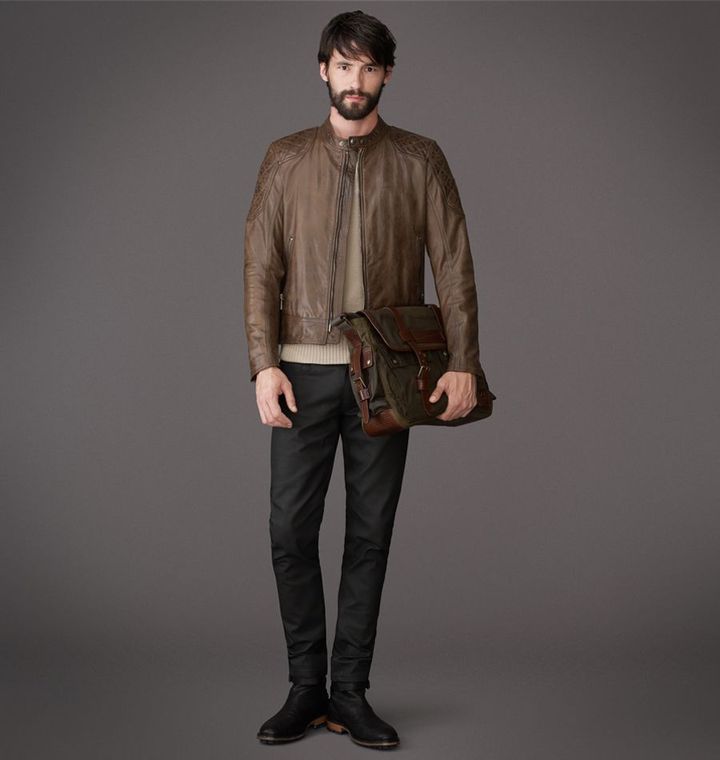 Belstaff Hutton Jacket In Signature Hand Waxed Leather, $1,750 ...