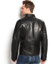 Marc New York Lamar Leather Moto Jacket