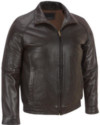 Wilsons Leather Lamb Bomber Jacket W Zipout Thinsulate Lining
