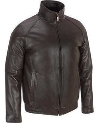 Wilsons Leather Lamb Bomber Jacket W Zipout Thinsulate Lining
