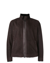 Corneliani Lined Leather Jacket