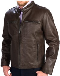 Andrew Marc Marc New York By Lamar Moto Jacket Leather