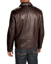 Andrew Marc Marc New York By Sherman Leather Jacket