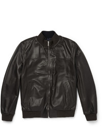 Isaia Reversible Leather Jacket