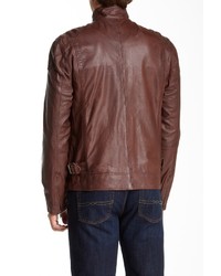 Lucky Brand Roadster Genuine Leather Jacket