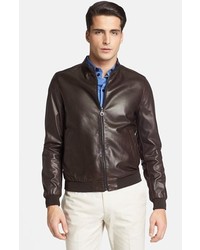 Salvatore Ferragamo Nappa Leather Jacket