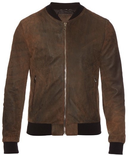 Dolce & Gabbana Suede Bomber Jacket, $2,995 | MATCHESFASHION.COM