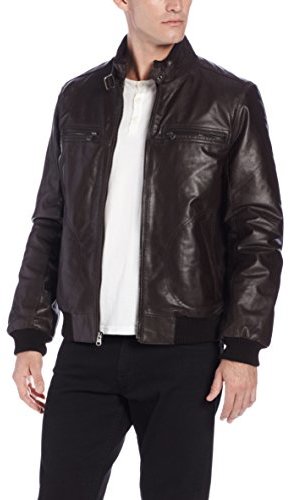 Levi's Washed Leather Bomber Jacket, $595, .com