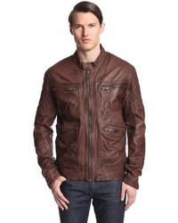 Andrew Marc Weston Leather Moto Jacket