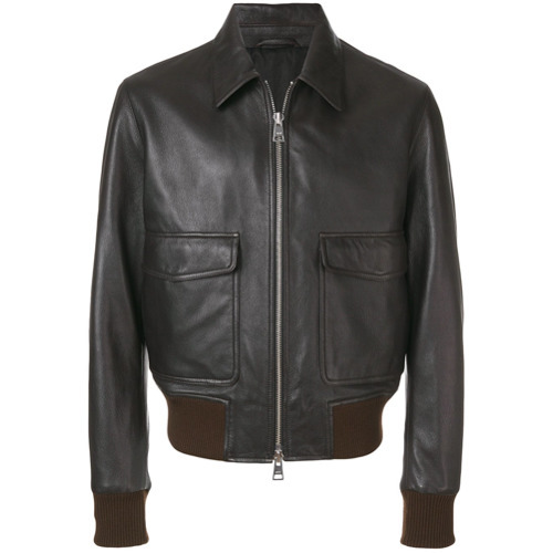 AMI Alexandre Mattiussi Zipped Jacket Classic Collar, $927