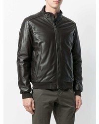 Etro Zipped Leather Jacket