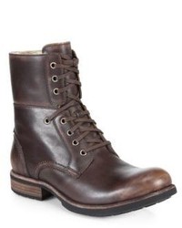 UGG Australia Larus Leather Lace Up Boots