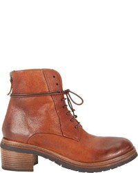 Marsèll Back Zip Ankle Boots Brown