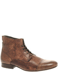 Base London Armstrong Lace Up Boots Brown